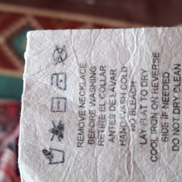 R&M Richards Size 10 Sheeth Dress/With Necklace. - Picture 7 of 7